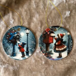 Festive Holiday Ornament Set